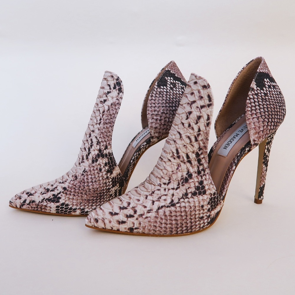 Steve Madden Snake Skin Heels | size: 7.5